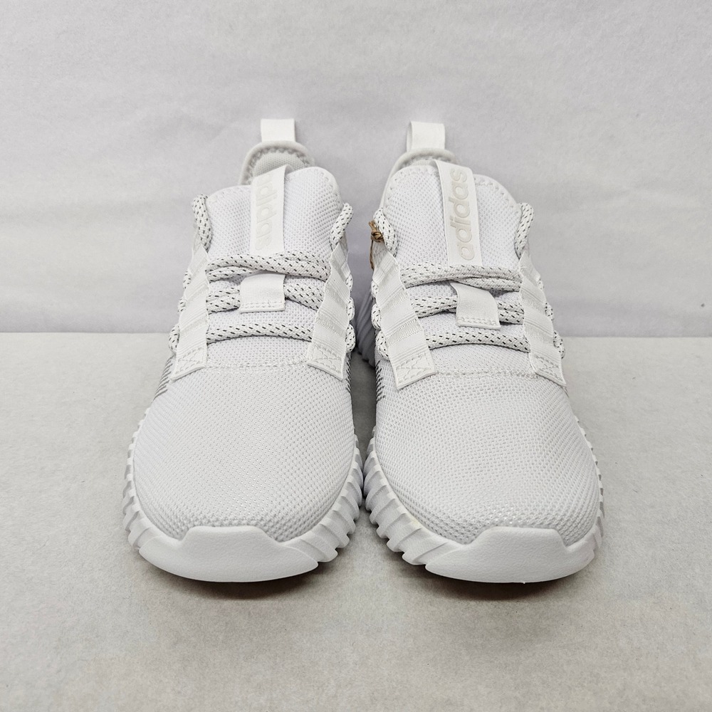 Adidas Kaptir Flow Running Shoes IF6600 White Silver Womens Size 6 - Picture 4 of 10